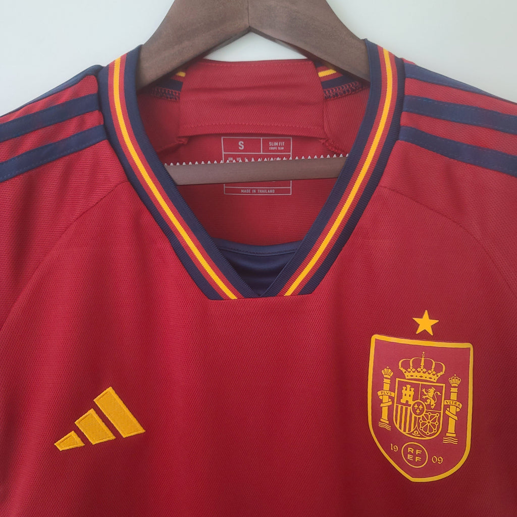 Camisa Espanha Titular 22/23 - Versão Feminina